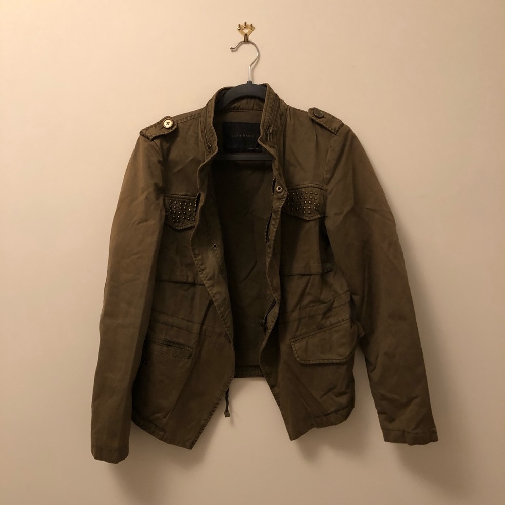 Zara military style jacket